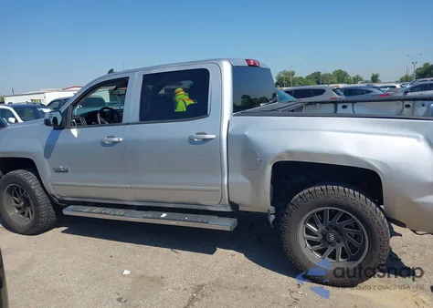 2017 Chevrolet Silverado 1500 1Lt из США, поврежденный, VIN 3GCPCREC6HG417398